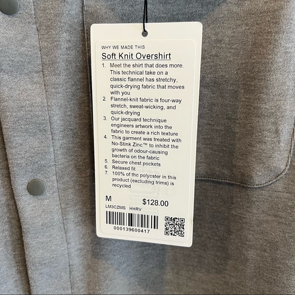Lululemon Soft Knit Overshirt - Picture 4 of 6